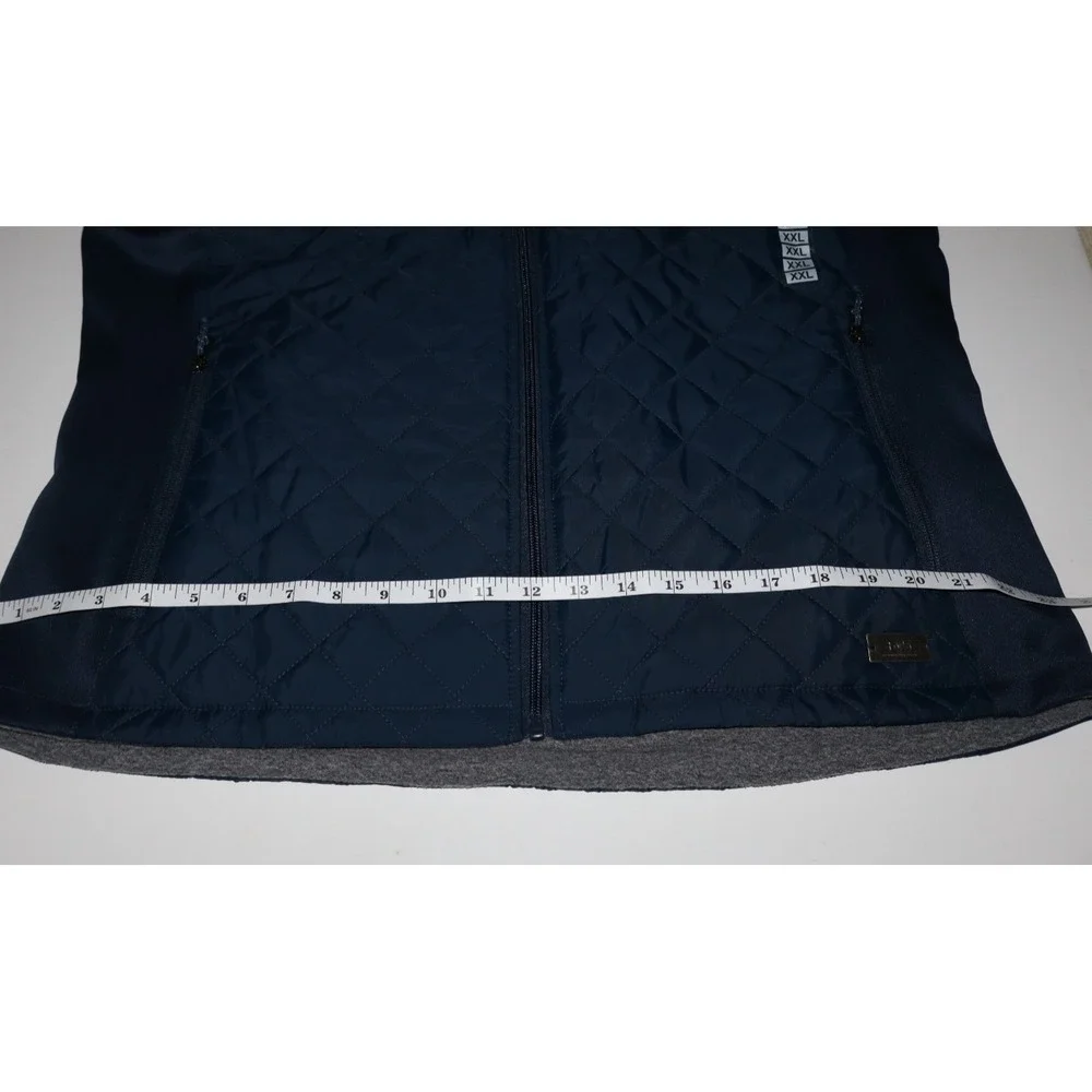 DISNEY D23 2024 Quilted Blue Mickey Sorcerer Vest XXXL Women's 2XL XXL NEW